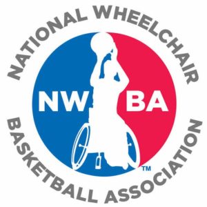 Logo for National Wheelchair Basketball Association.
