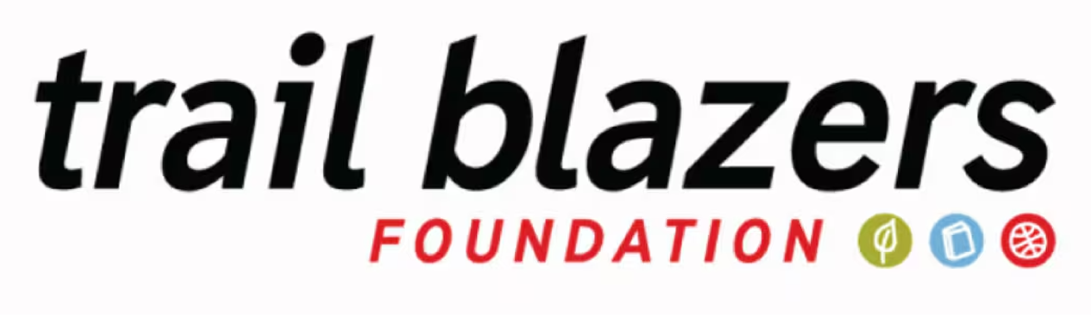 Trail Blazers Foundation logo.